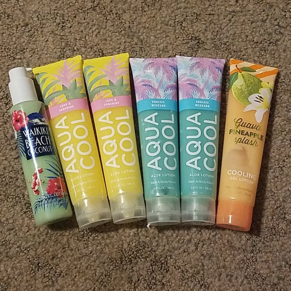 Bath & Body Works Other - Bath and Body Works Aloe Lotion Bundle